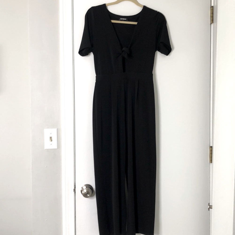 Like new Express jumpsuit black sz small
